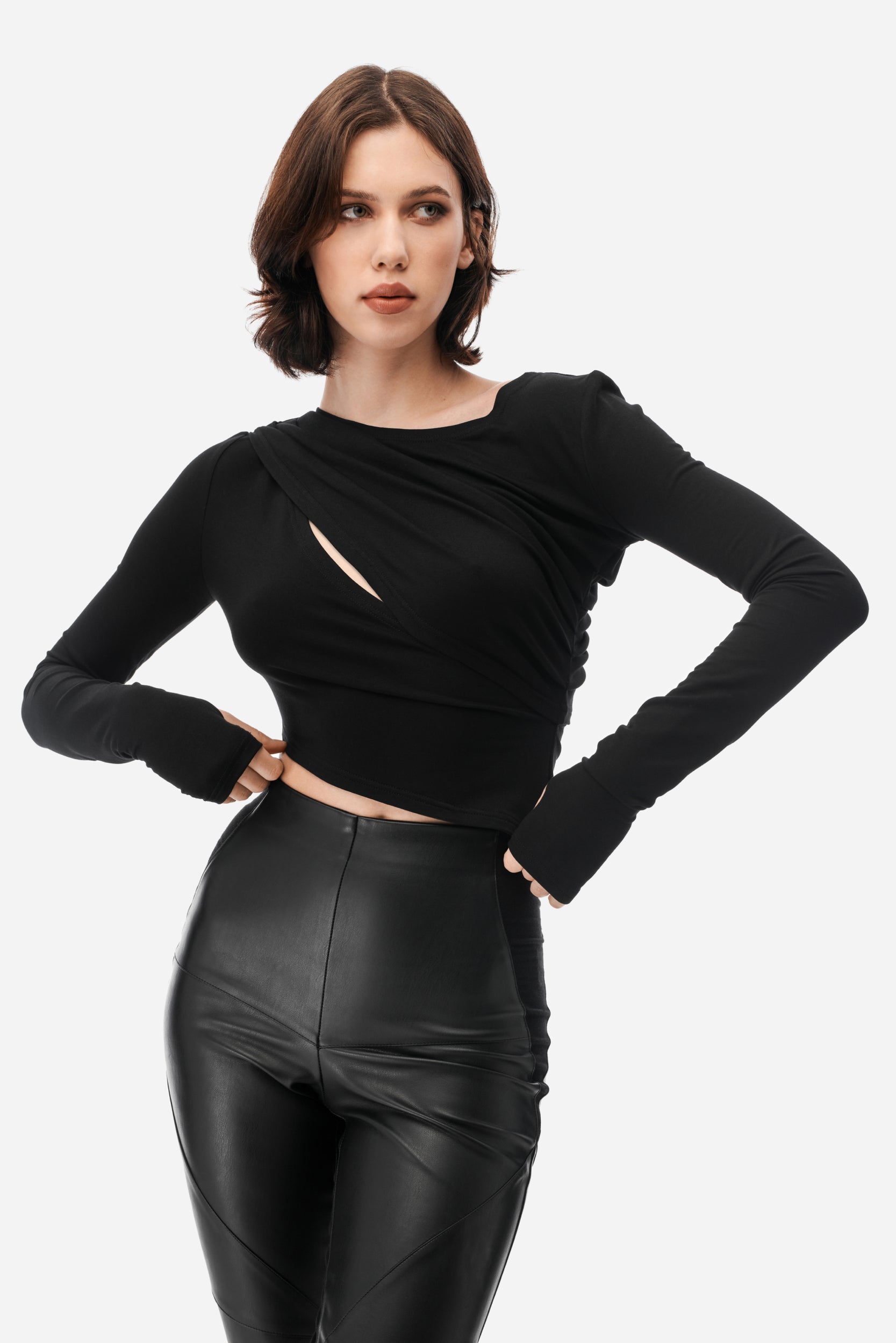 Obsidian Cut-out Top