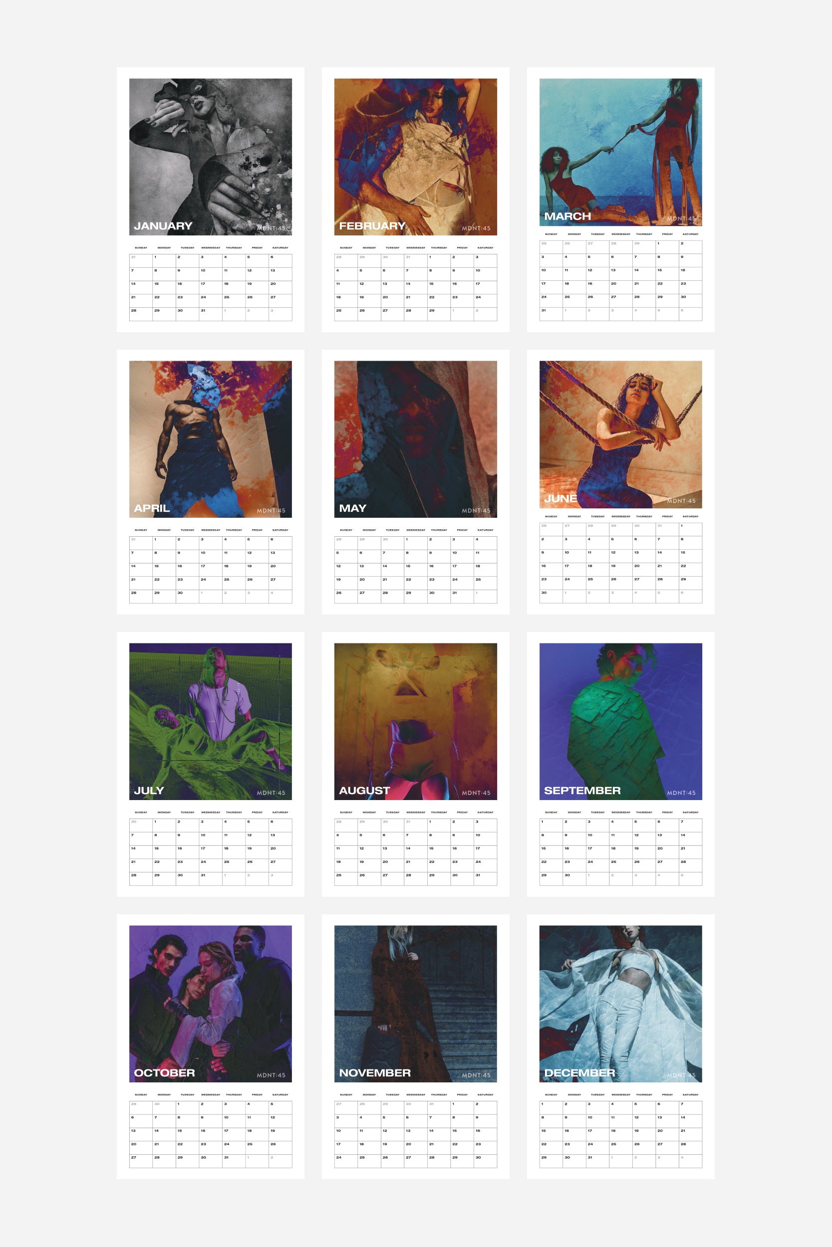 Midnight Muses 2024 Calendar