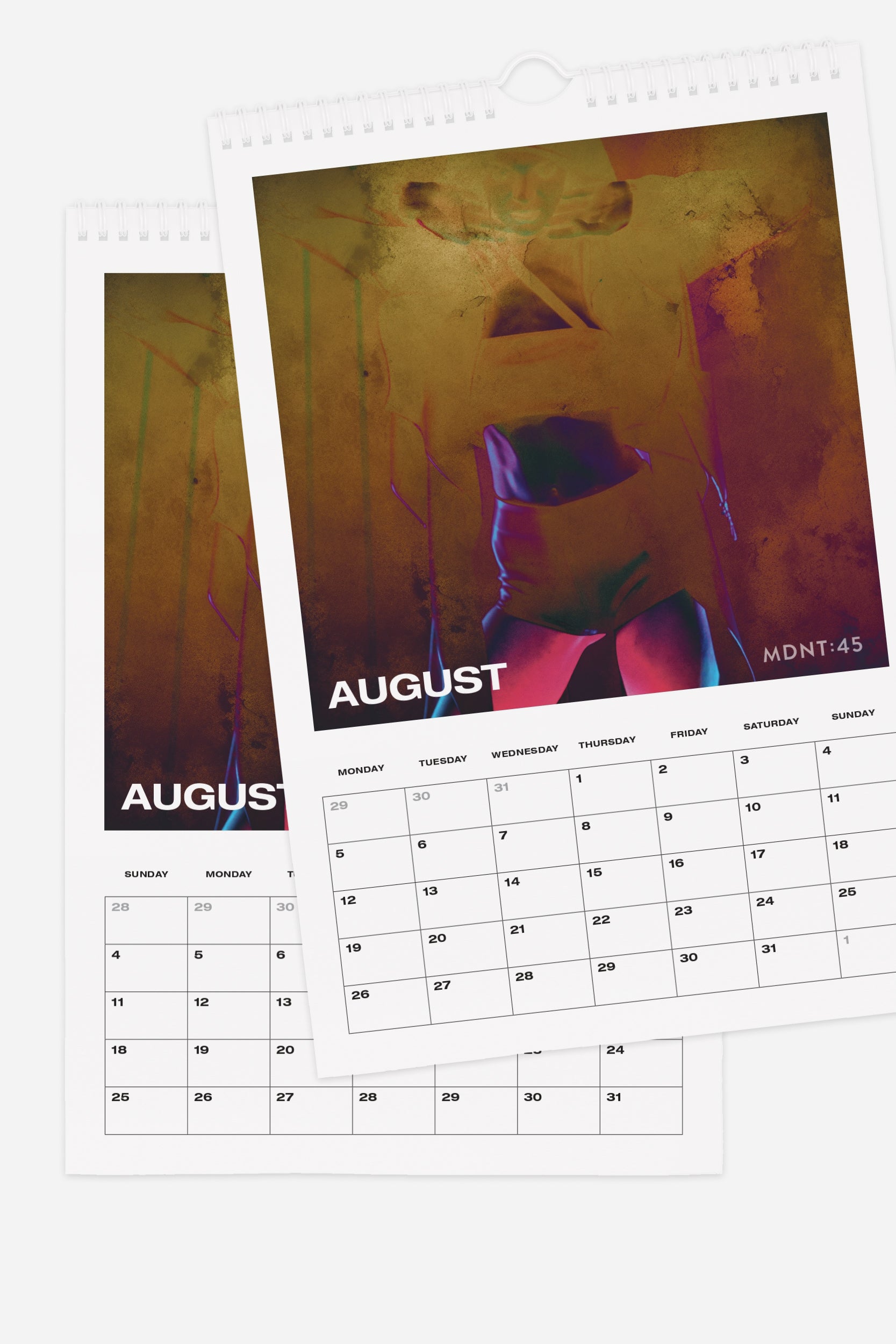 Printed Midnight Muses 2024 Calendar