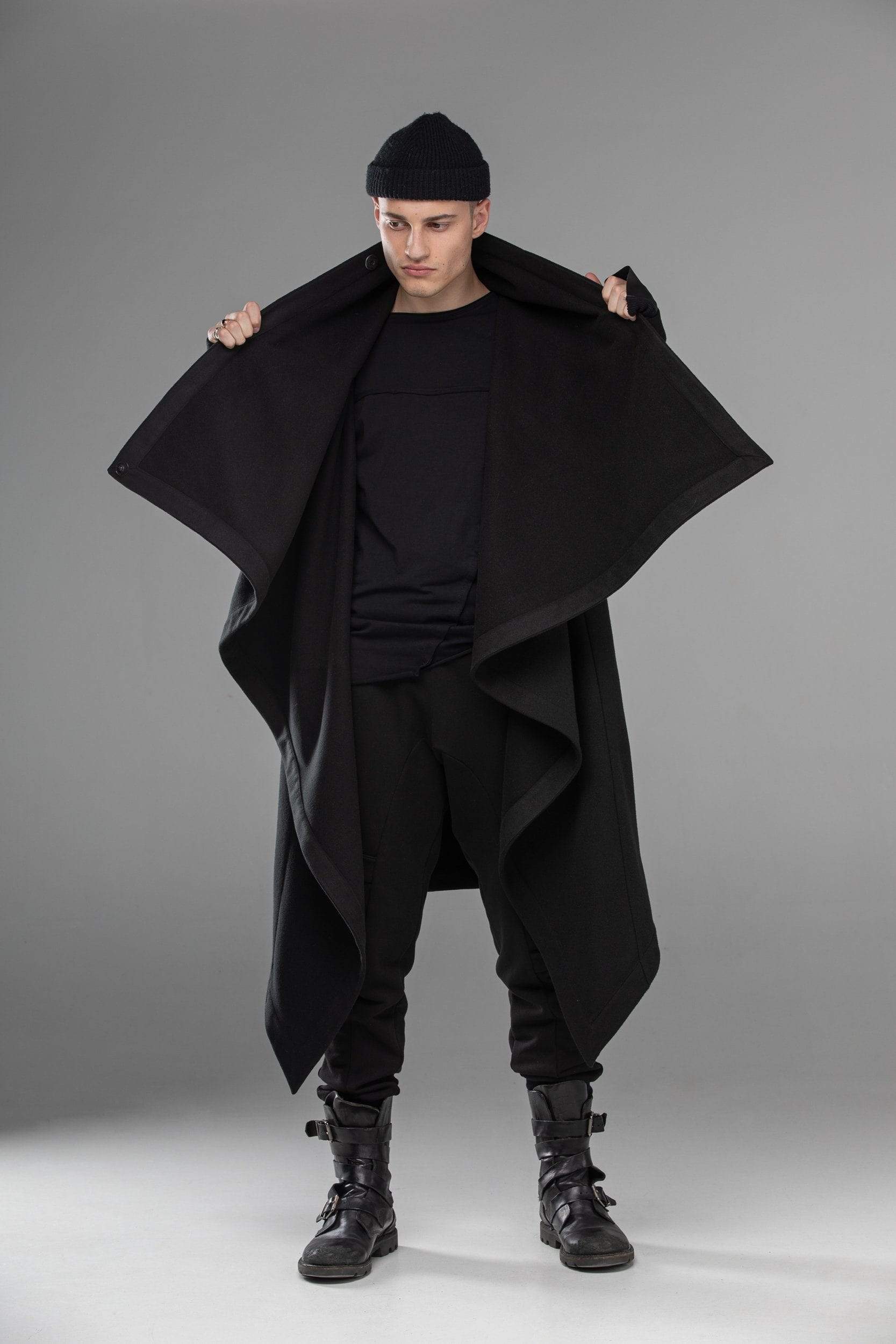 MDNT45 Coats & Jackets for Man Oversized geometric loose fit coat