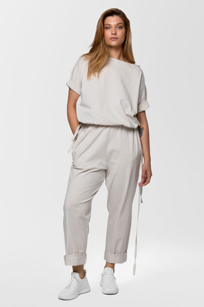 MDNT45 Drawstring-waist jumpsuit