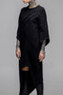 MDNT45 Dresses Asymmetric oversized black dress