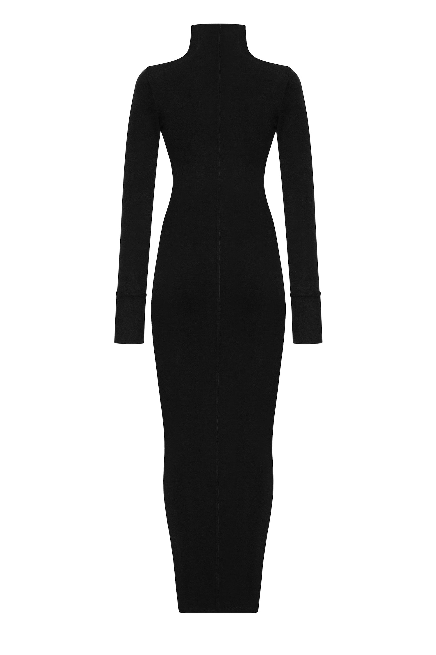 Long zipped dress – MDNT45 | mdnt45.com