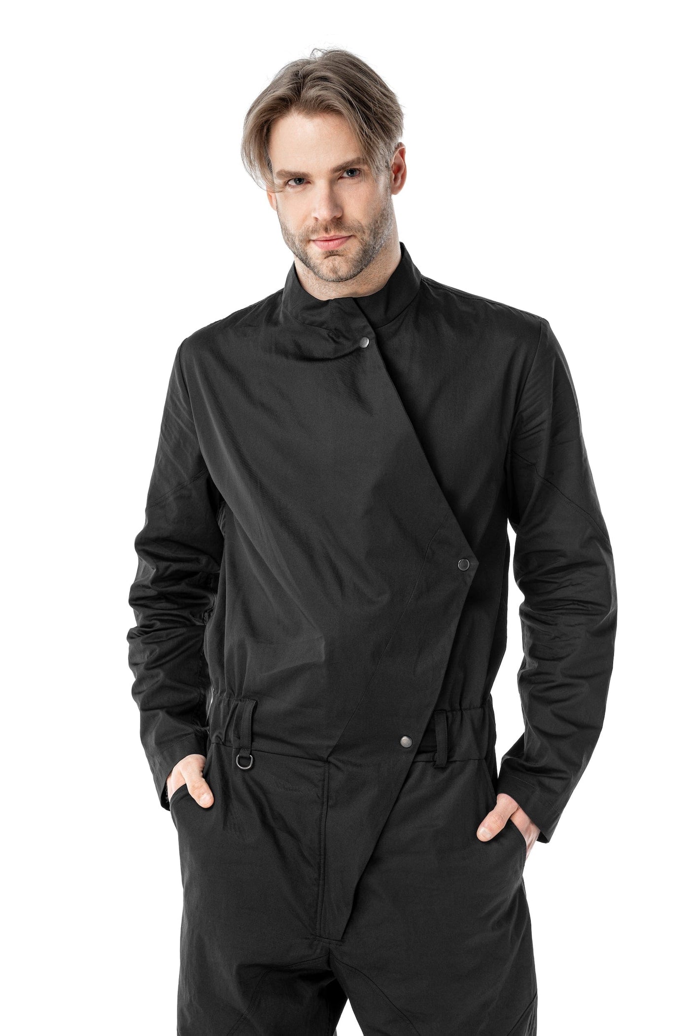 Men jumpsuit Zehat Black – MDNT45 | mdnt45.com