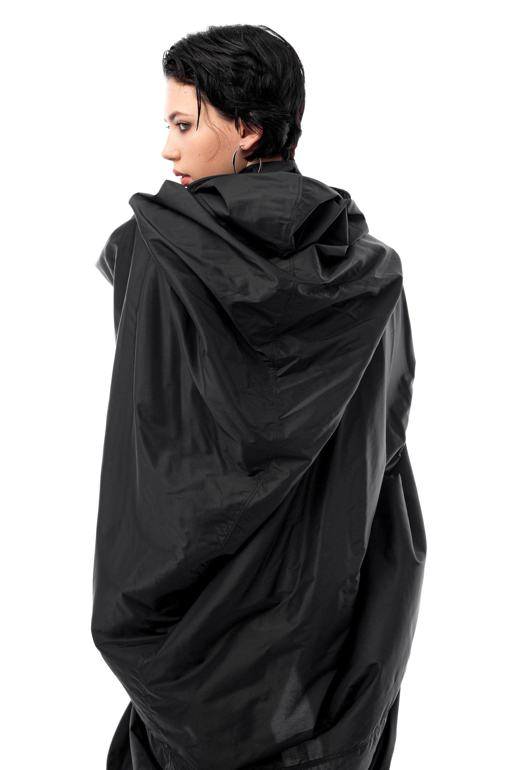 MDNT45 One Size / Black Bivvy wind coat