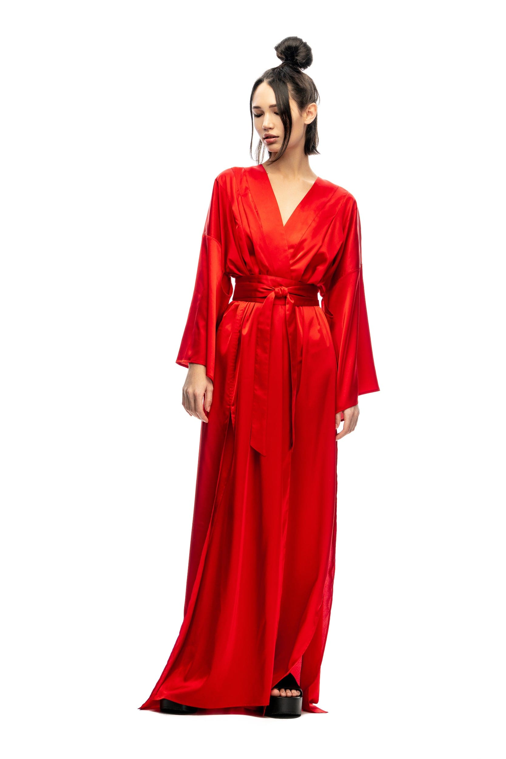 MDNT45 One size / Red Fiery dress