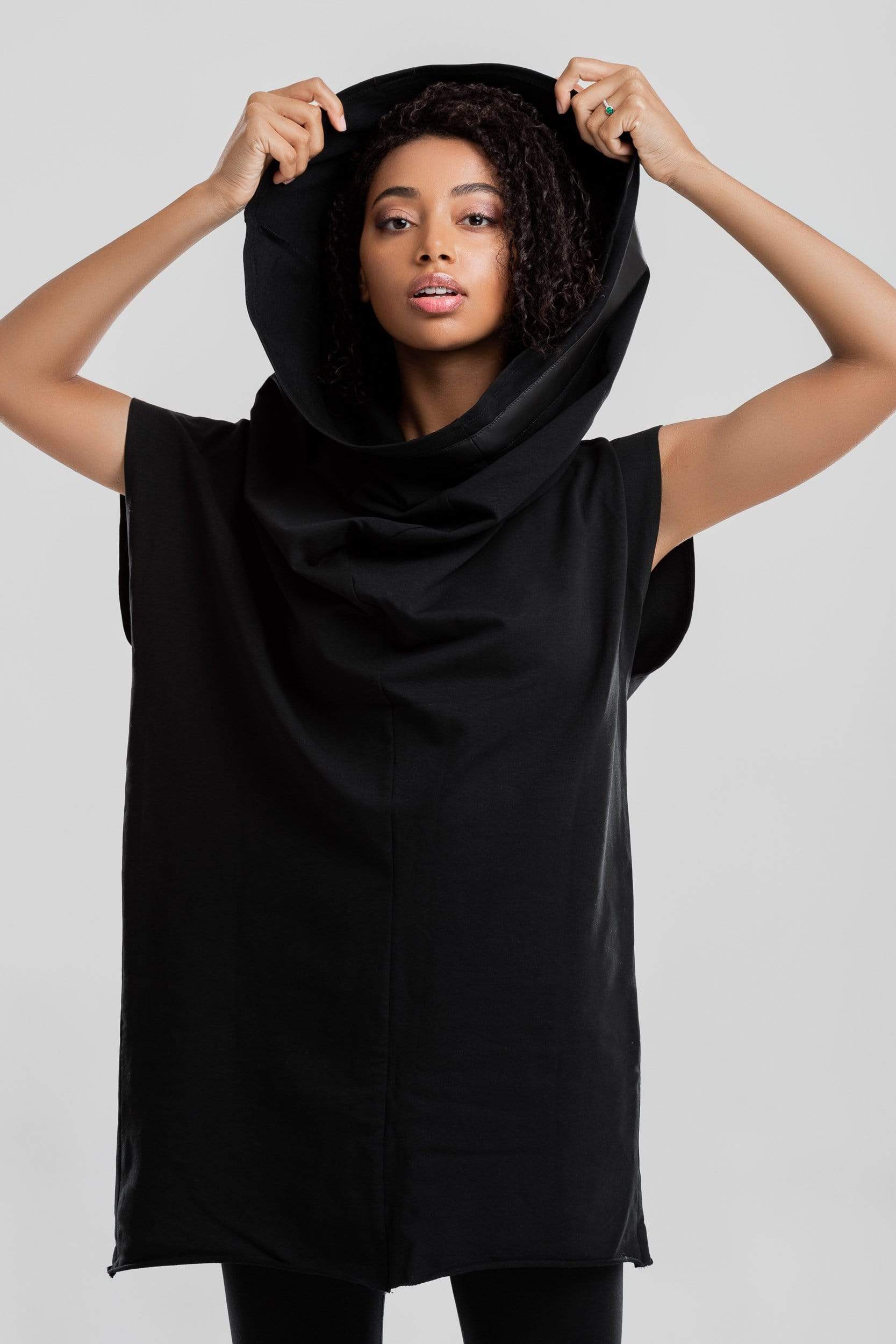 MDNT45 Sweaters, Tunics & Tops Women Hooded Shirt