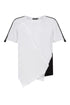 MDNT45 Tops & T-shirts White and black men's T-shirt