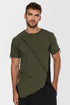 MDNT45 Two-tone geometric T-shirt